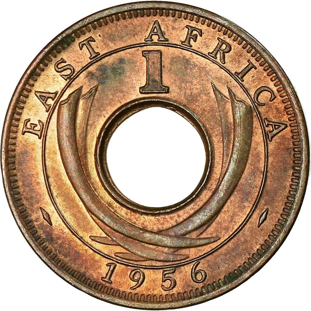 Afrique de l'Est | Pièce de 1 Centime | Couronne | Défenses | Km:35 | 1954 - 1962