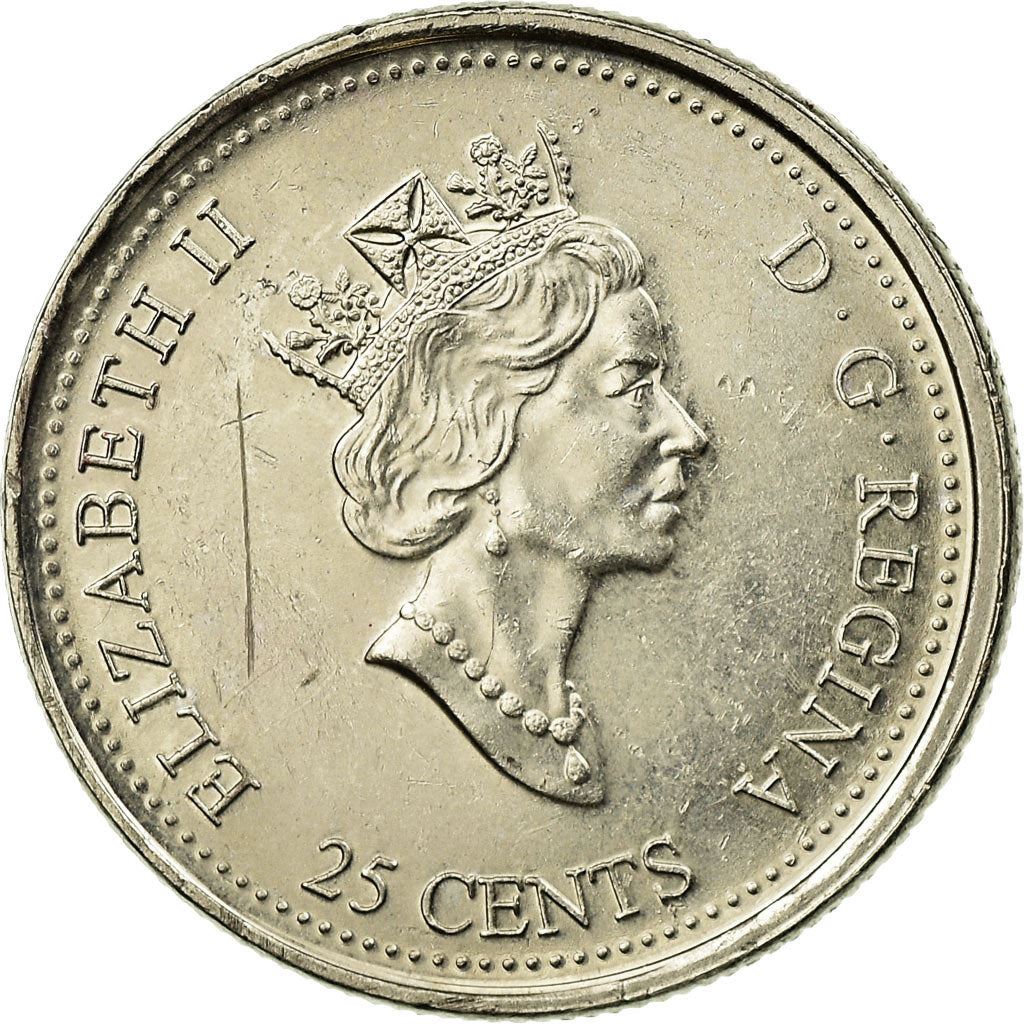 Canada | 25 Cents Coin | A Tribute to First Nations | Nickel | KM:351 | 1999