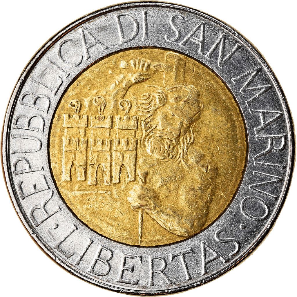 San Marino | 500 Lire Coin | Donna Felicissima | Km:314 | 1994