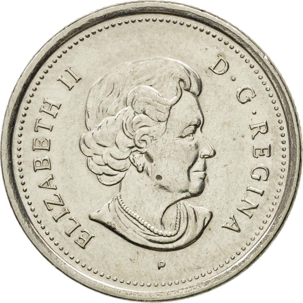 Canada | 25 cent mønt | Veteranens år | Nikkelbelagt stål | KM:535 | 2005