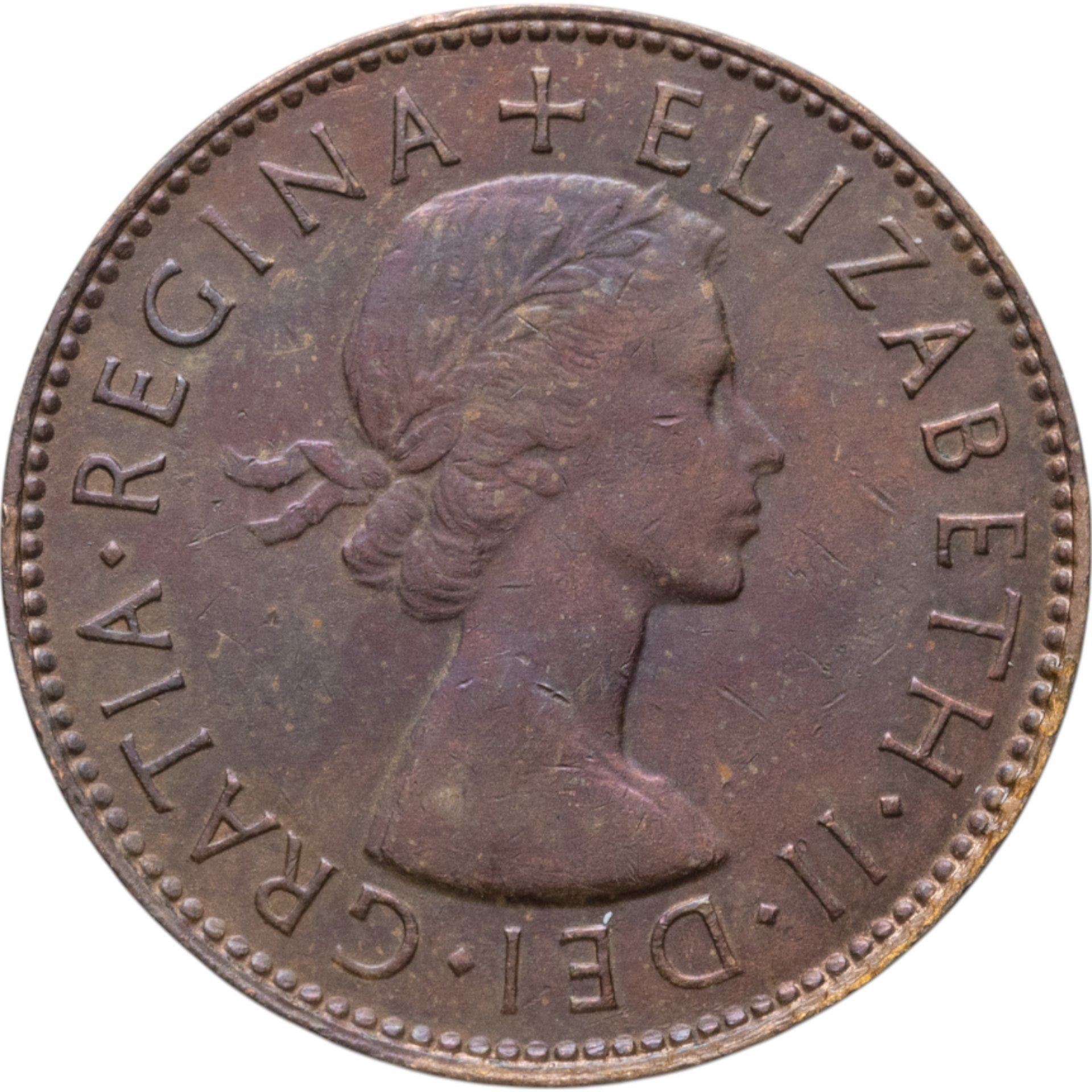 Australia | 1/2 Penny Coin | Kangaroo | KM:49 | 1953 - 1955