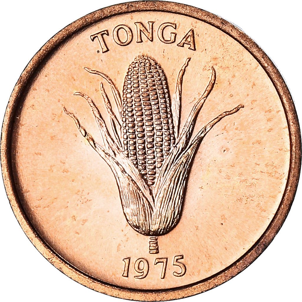 Tonga | 1 Seniti Münze | Mais | Schwein | FAO | Km:42 | 1975 - 1979