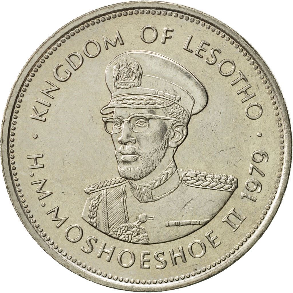 Lesotho | 1 Loti Coin | Moshoeshoe II | Km:22 | 1979 - 1989