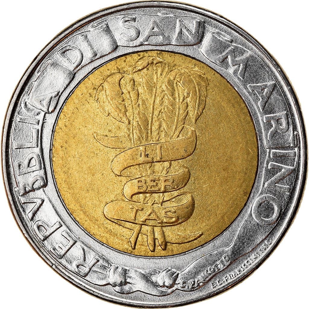 San Marino | 500 Lire Coin | FAO | Km:330 | 1995