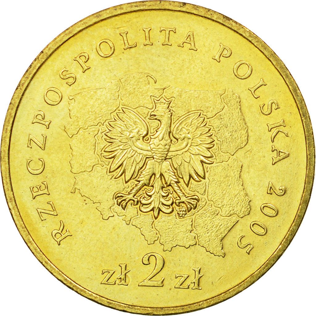 Poland | 2 Zlotys Coin | Zachodniopomorskie | Y:563 | 2005