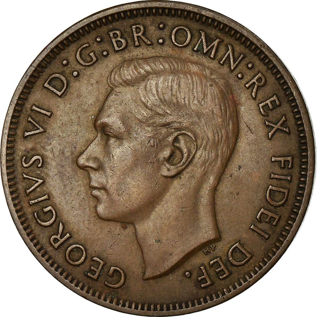 Australia | 1/2 Penny Coin | Kangaroo | Km:42 | 1949 - 1952