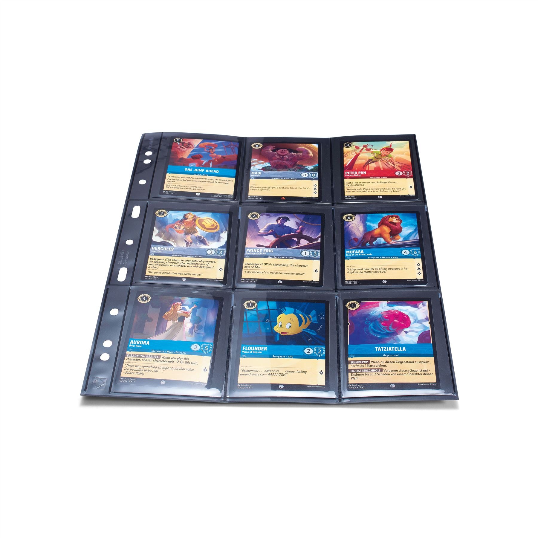 GRANDE Pocket Sheets for Ring Binders | Packs of 5 | Different Pocket Configurations | 2 Colors Available