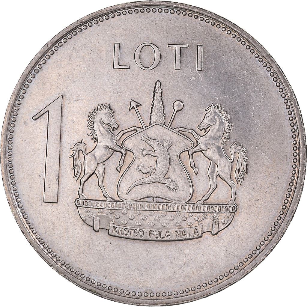 Lesotho | 1 Loti Coin | Moshoeshoe II | Km:22 | 1979 - 1989