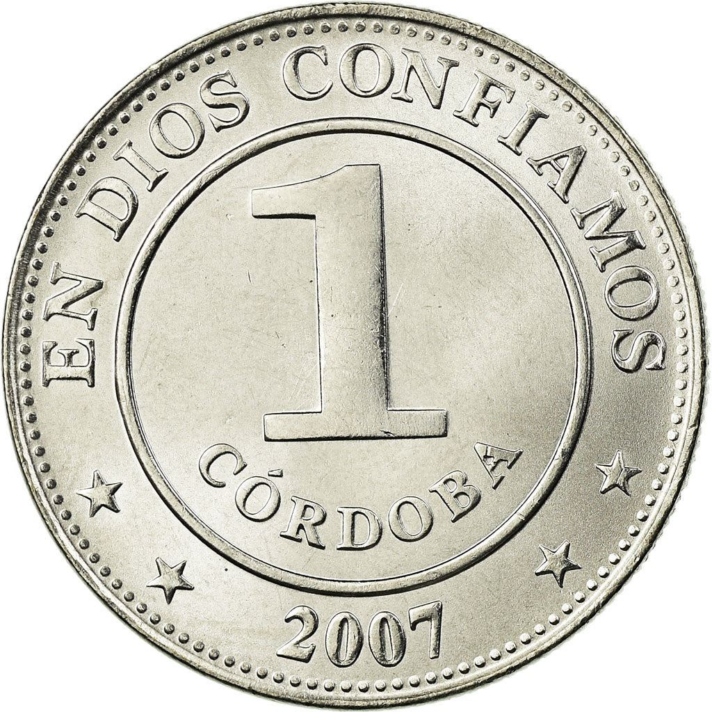 Nicaragua 1 Cordoba Coin | KM101 | 2002 - 2014