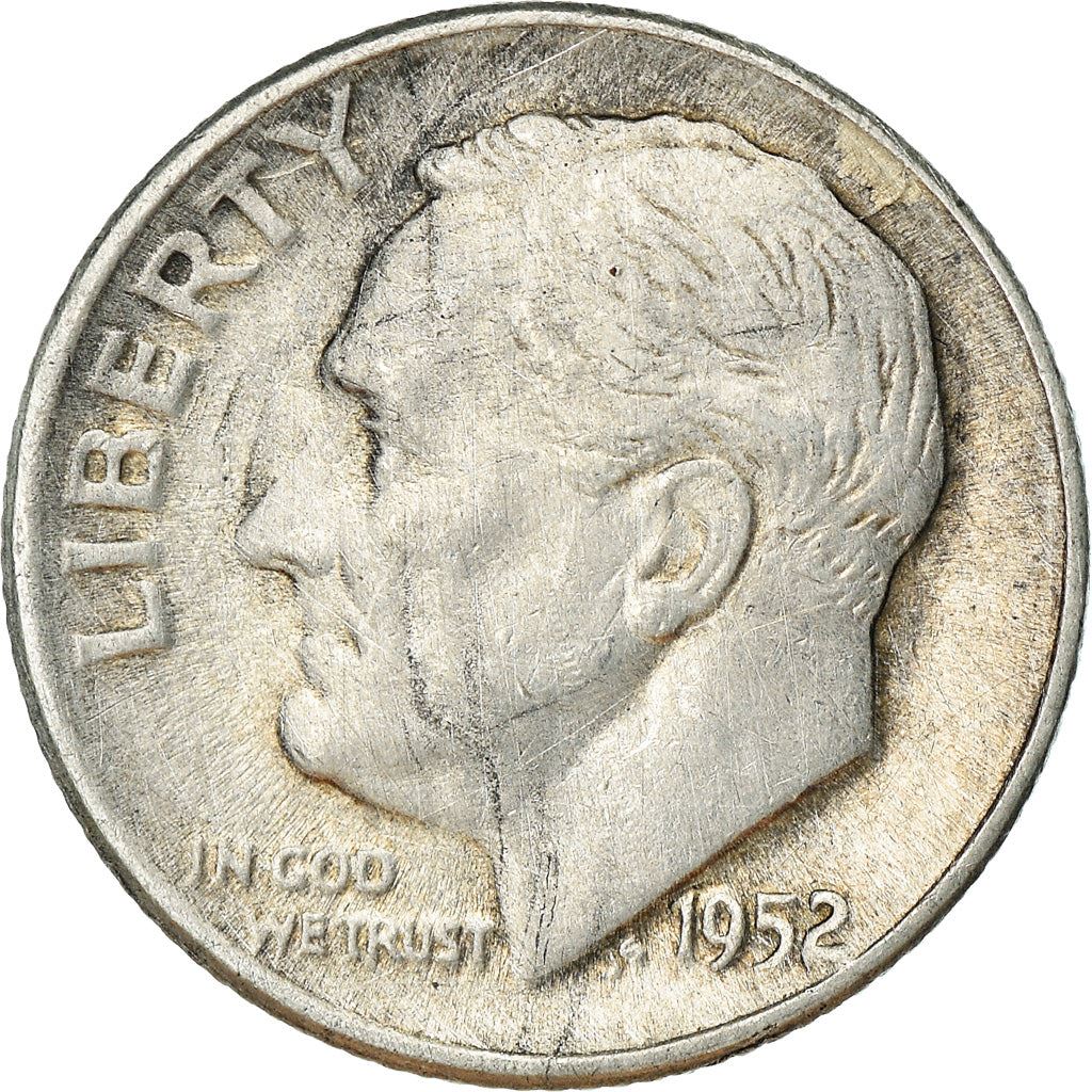 USA | 1 Dime Mønt | Franklin D. Roosevelt | KM:195 | 1946 - 1964