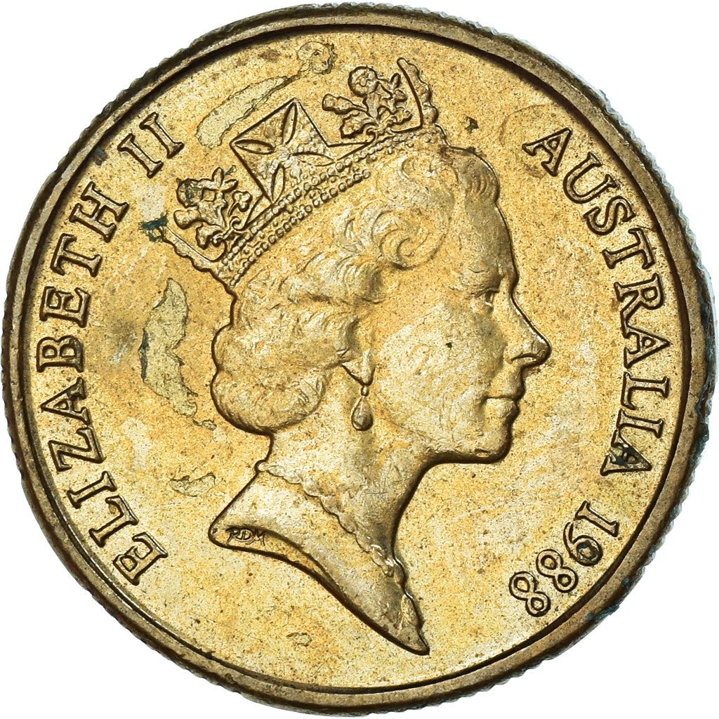 Australia | 1 Dollar Coin | Australian Bicentenary | KM:100 | 1988