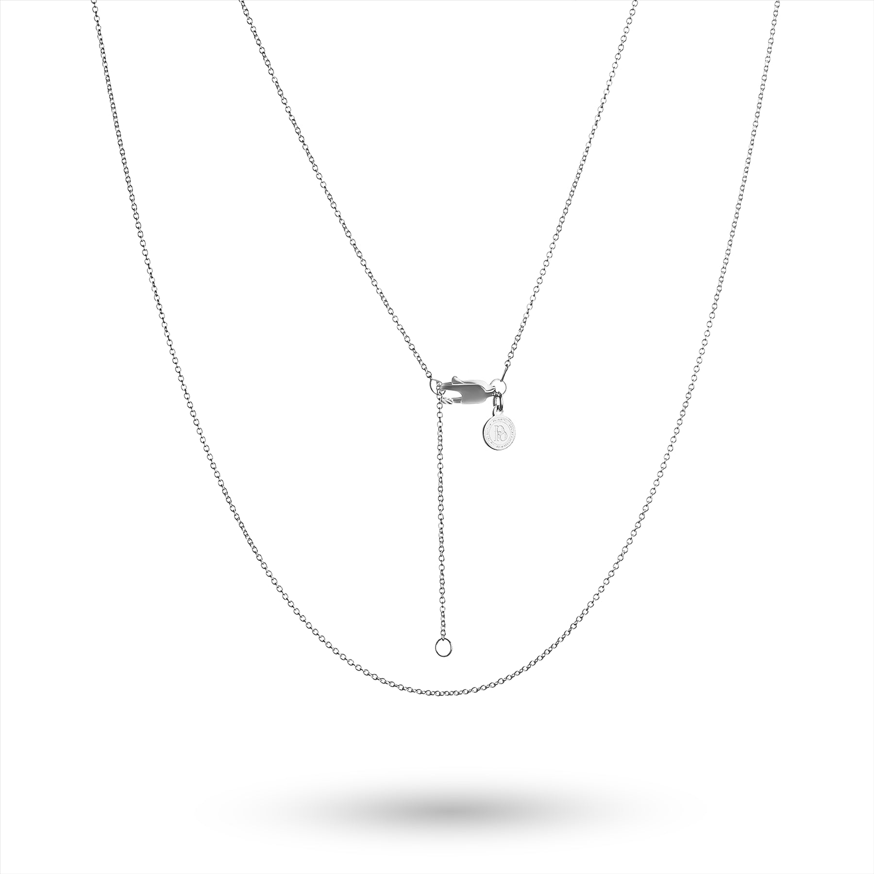 Italian Coin Necklace | Medallion Pendant Jewelry | Rhodium Plated 100 Lira | Goddess Minerva | 1990 - 1992