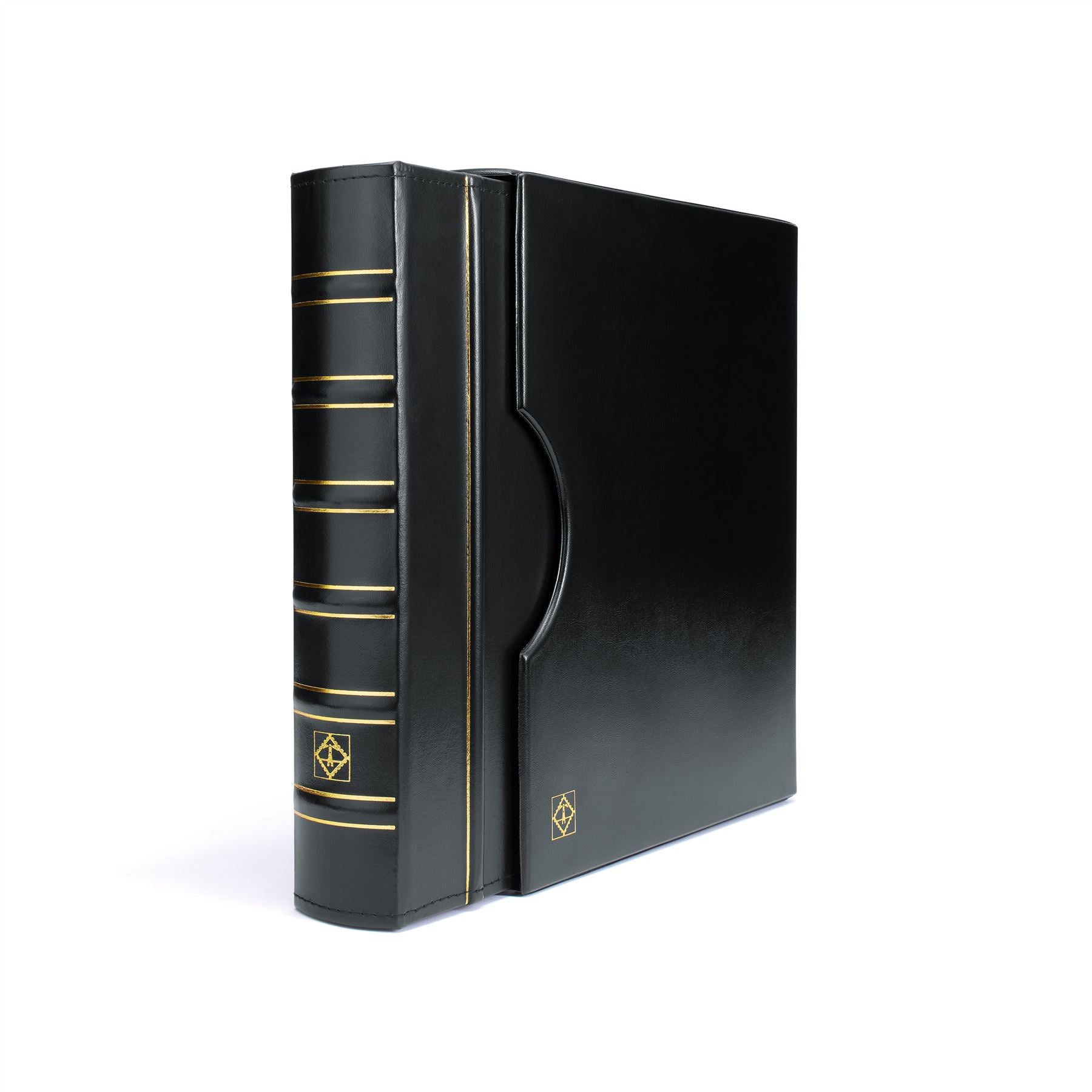 GRANDE CLASSIC Ring Binder with Slipcase | Coin and Banknote Album | Up to 60 Sheet Capacity | 4 Color Options