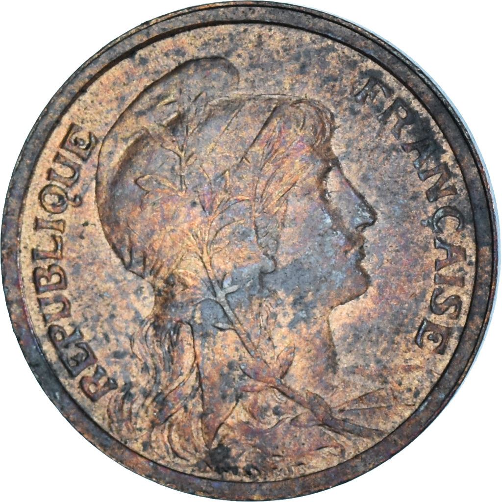 French 1 Centime Coin | Third Republic | KM840 | France | 1898 - 1920