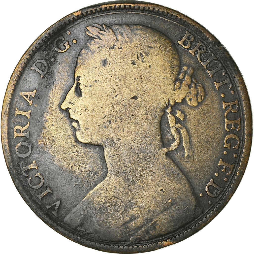 United Kingdom | 1 Penny Coin | Victoria | KM:755 | 1874 - 1894