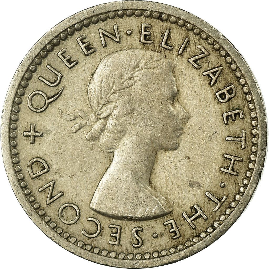 Rhodesia and Nyasaland | 3 Pence Coin | Elizabeth II | Flame Lily | Km:3 | 1955 - 1964