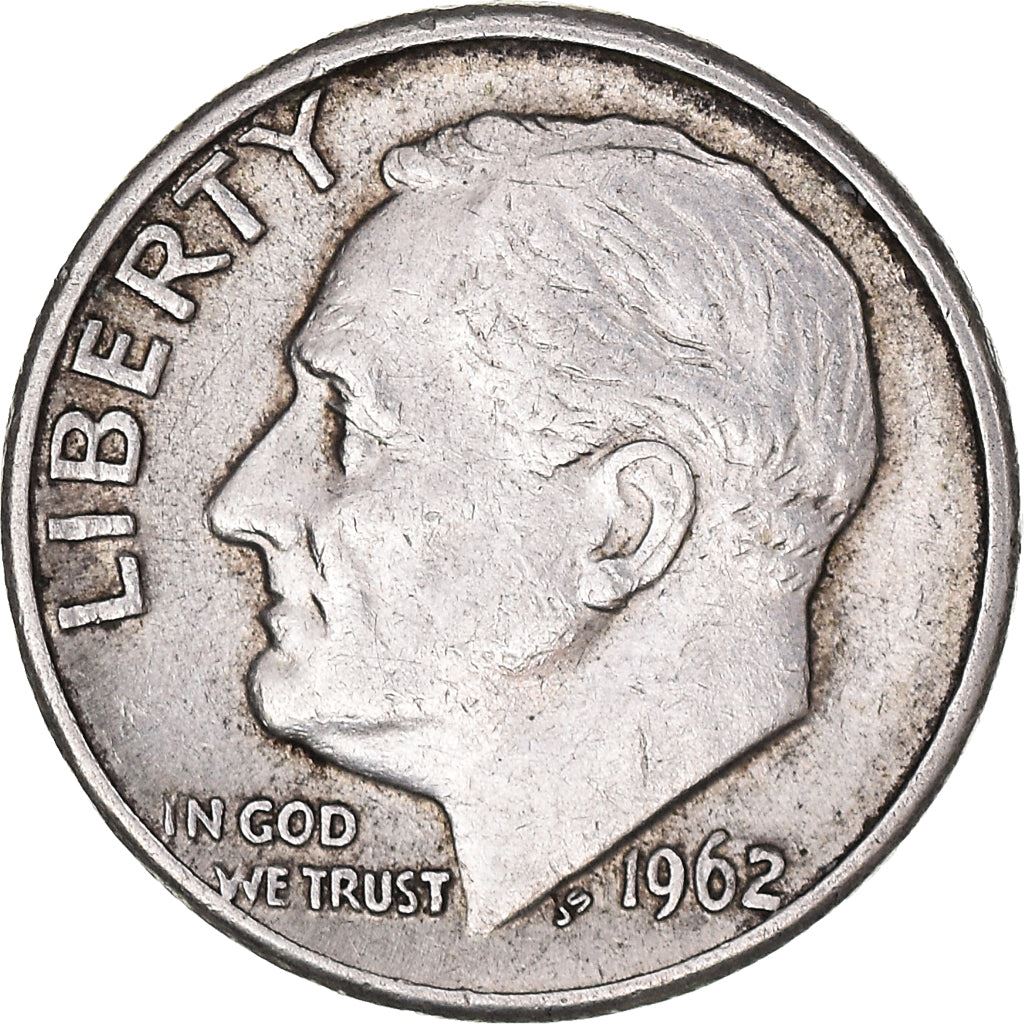 USA | 1 Dime Mønt | Franklin D. Roosevelt | KM:195 | 1946 - 1964