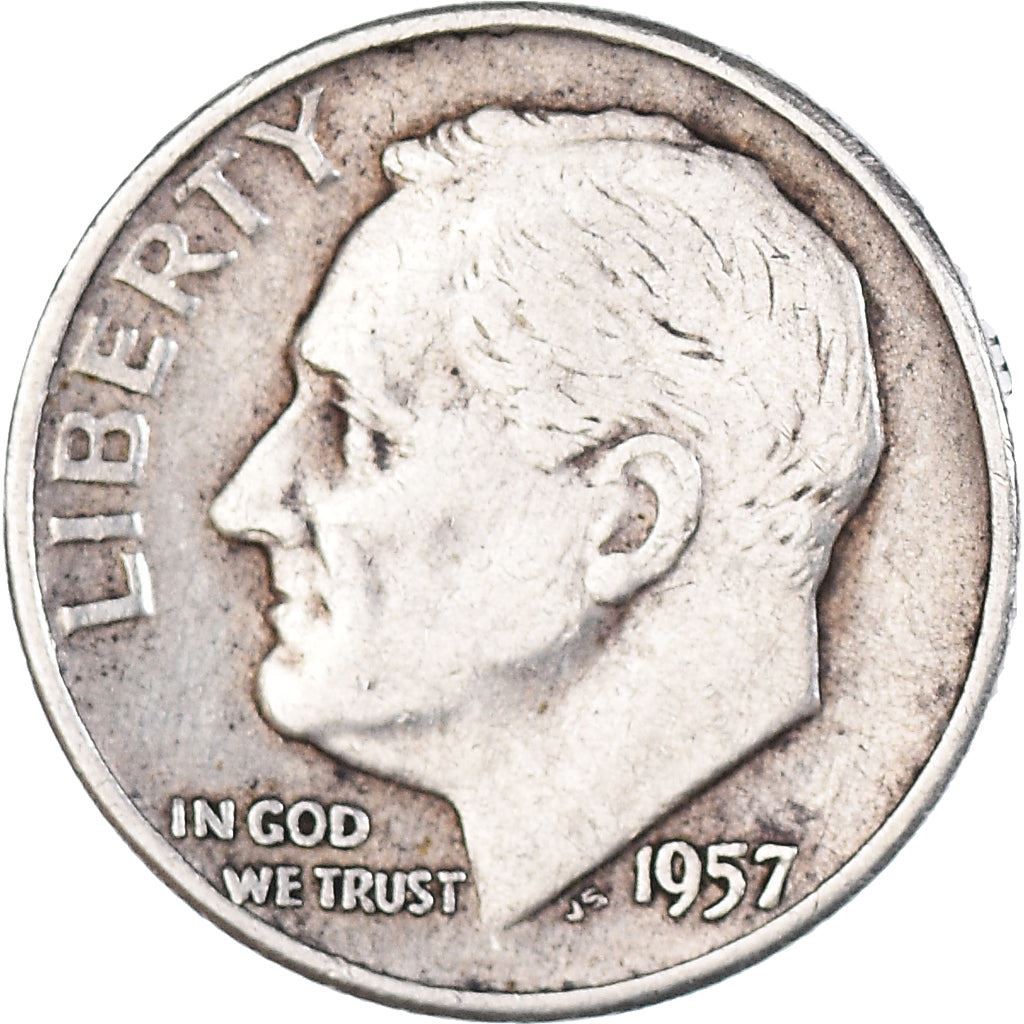 USA | 1 Dime Mønt | Franklin D. Roosevelt | KM:195 | 1946 - 1964