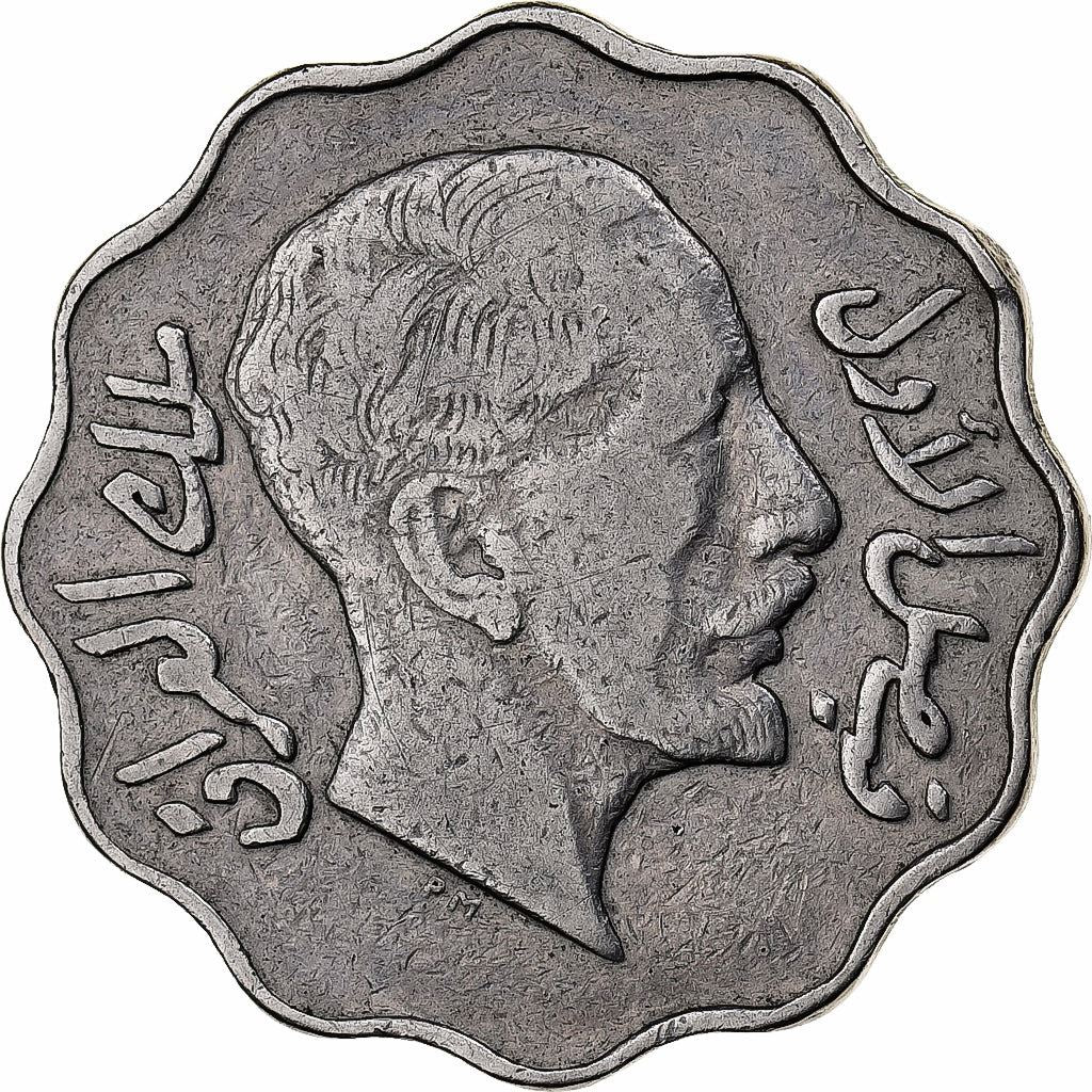 10 Fils Coin | King Faisal | Km:98 | 1931 - 1933