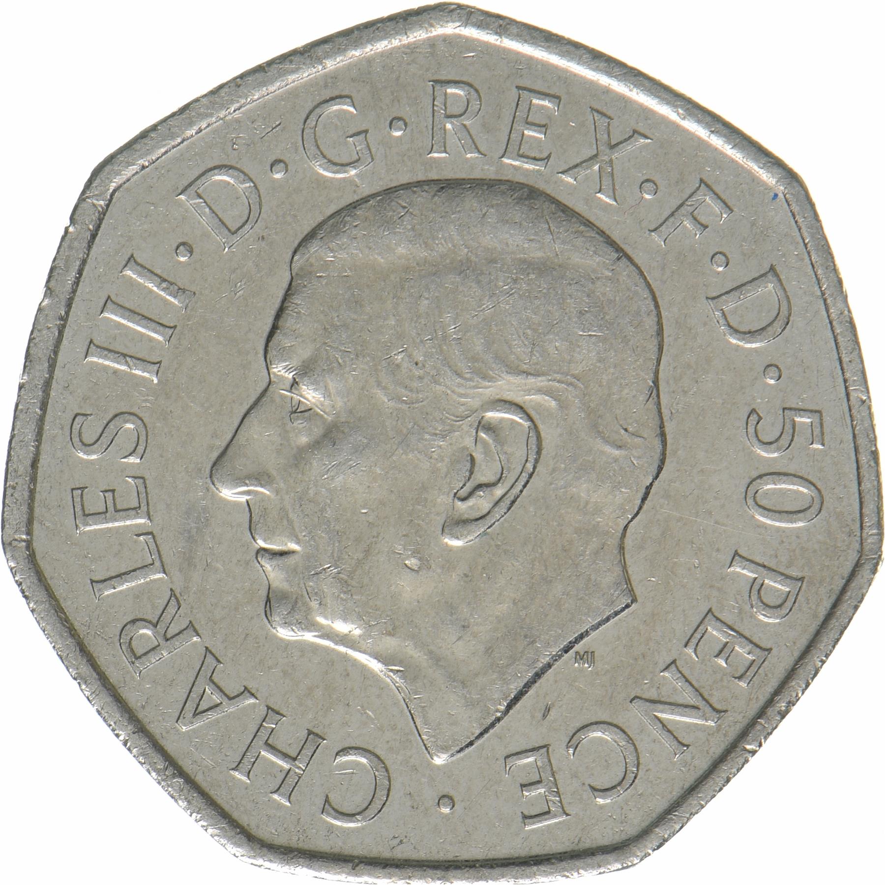 United Kingdom | 50 Pence Coin | Legacy of the Queen | KM:2165 | 2022