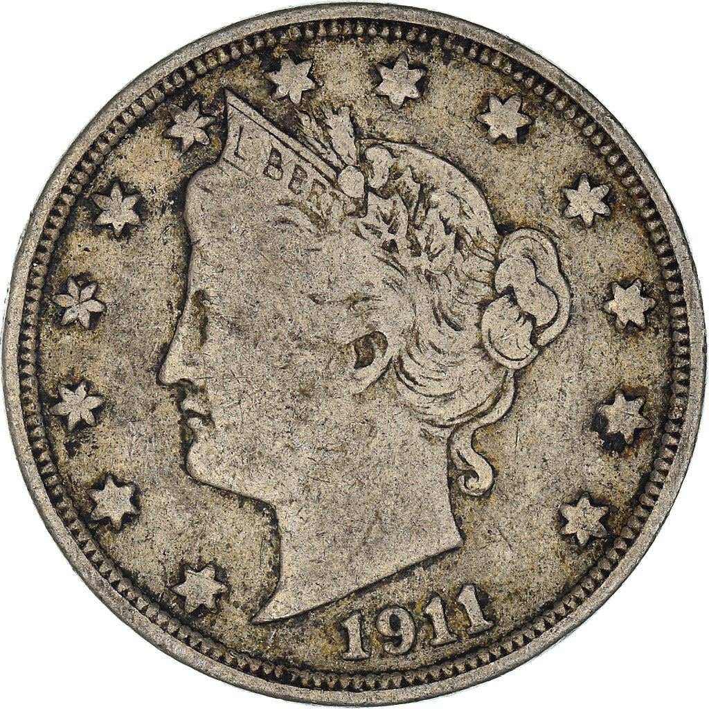 United States | 5 Cents Coin | Liberty | Roman Numeral | KM112 | 1883 - 1913