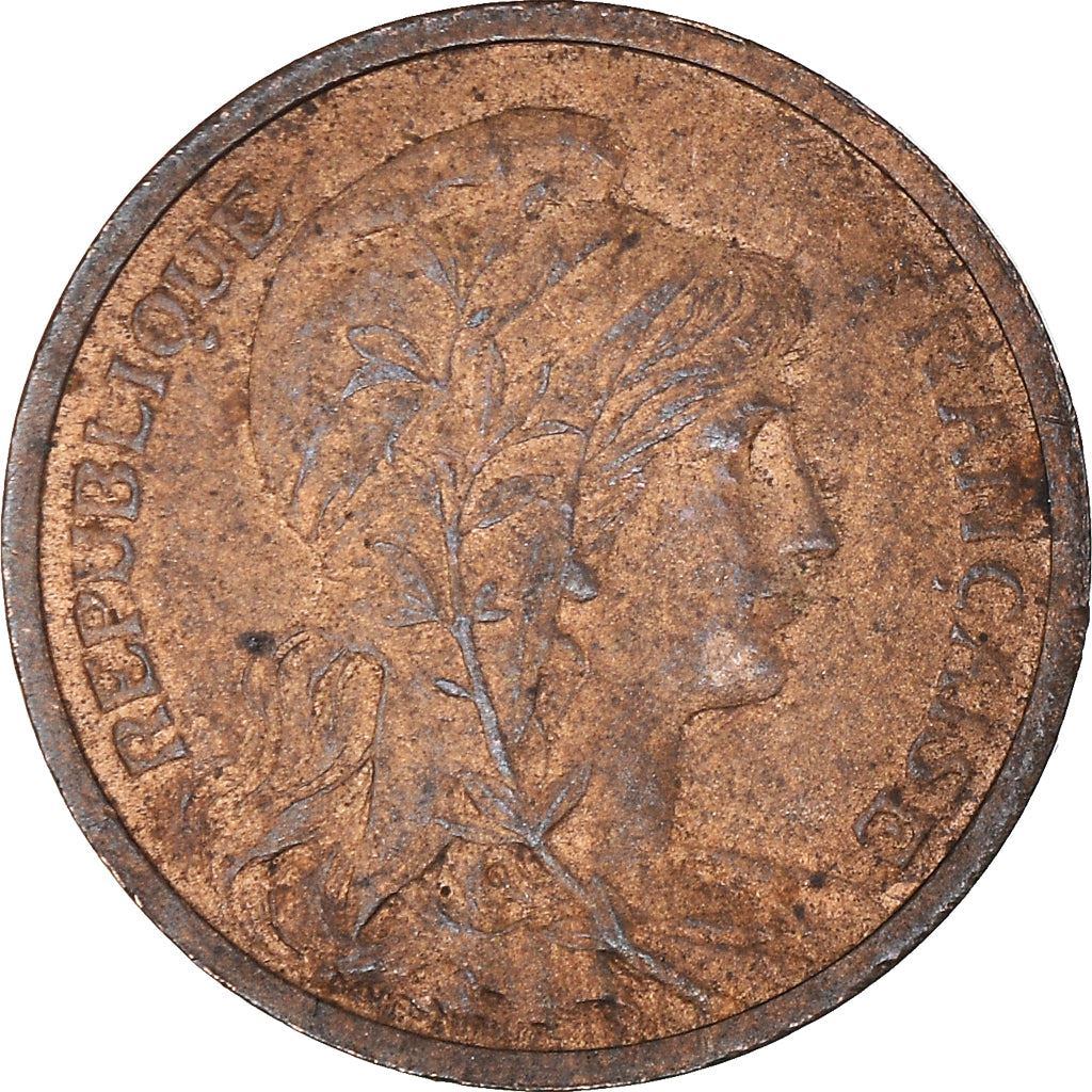 French 1 Centime Coin | Third Republic | KM840 | France | 1898 - 1920
