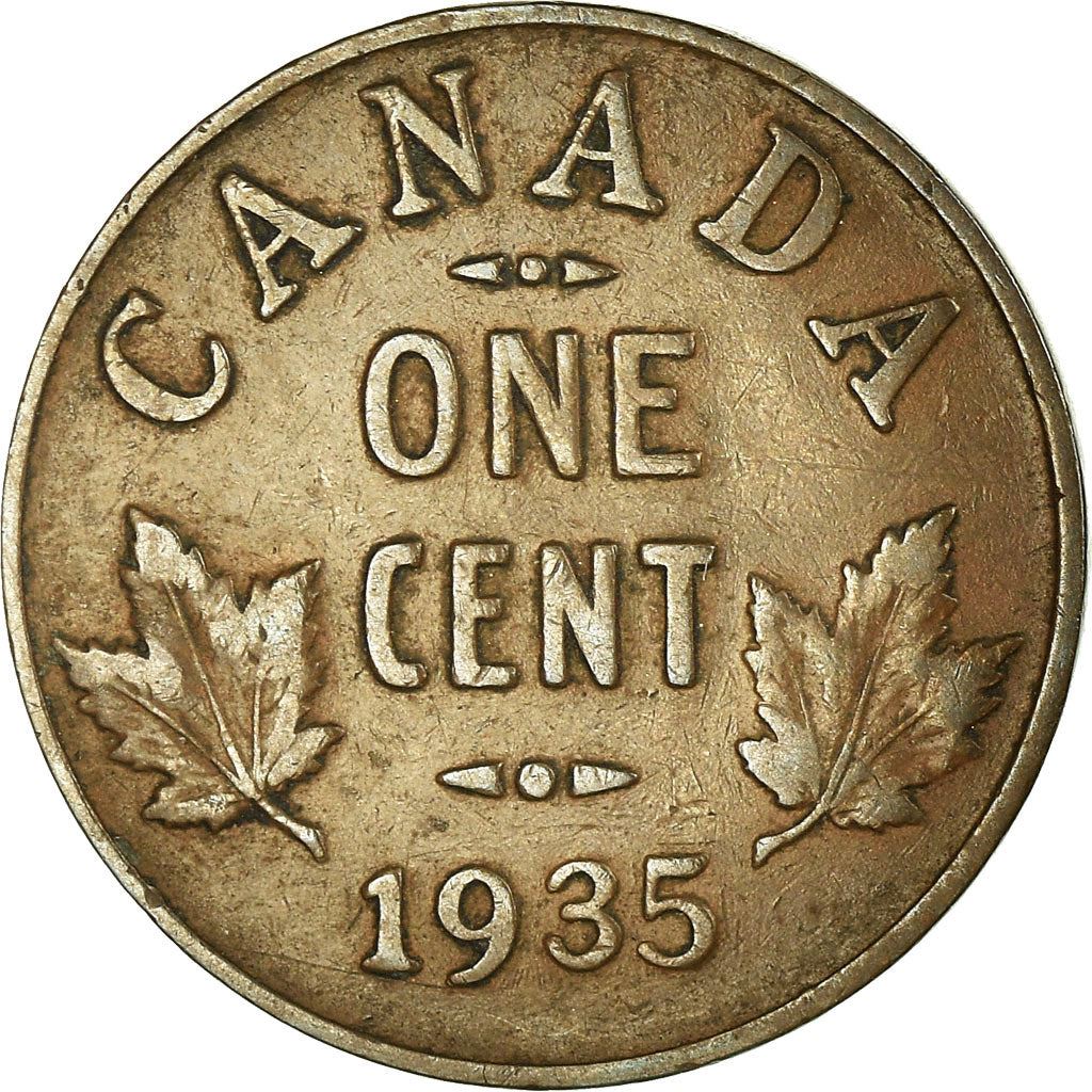Canada | 1 Cent Coin | Bronze | KM:28 | 1920-1936