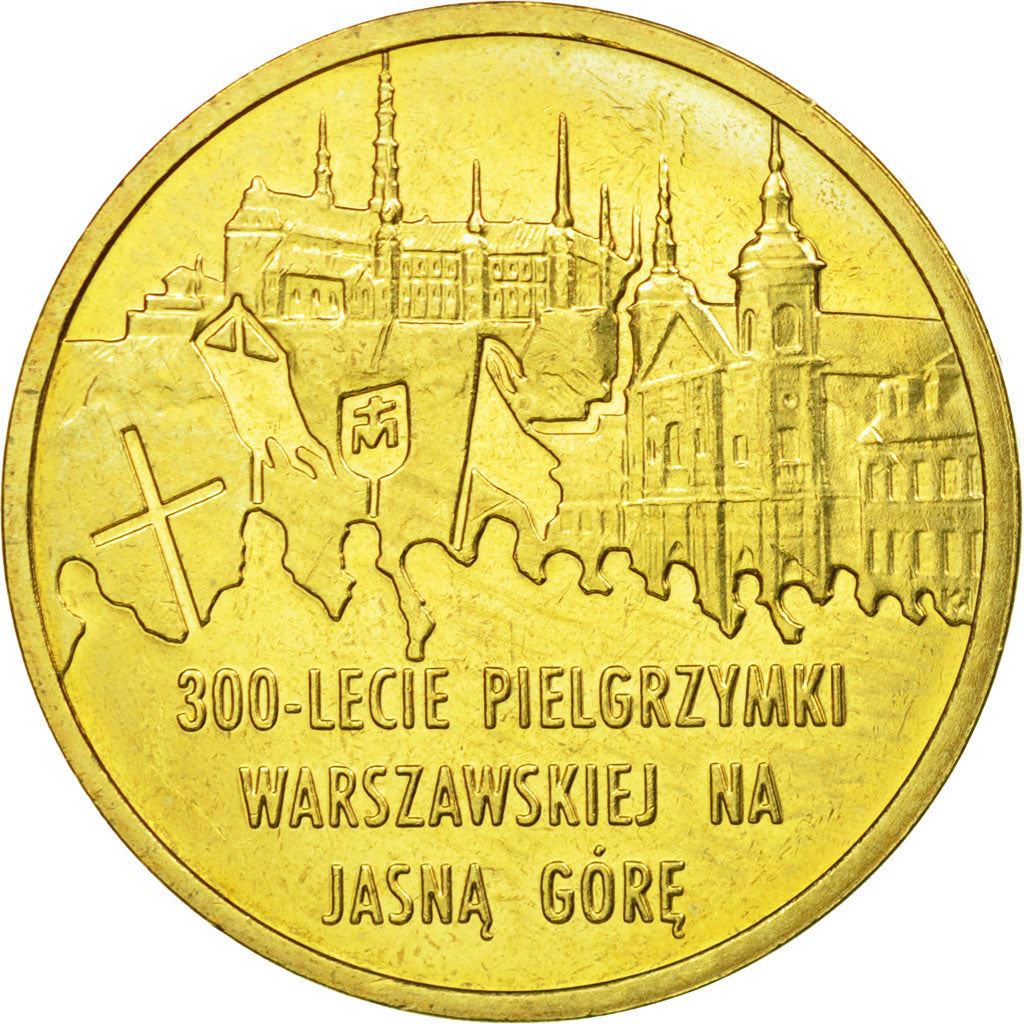 Poland | 2 Zlotys Coin | Jasna Góra Pilgrimage | Y:784 | 2011