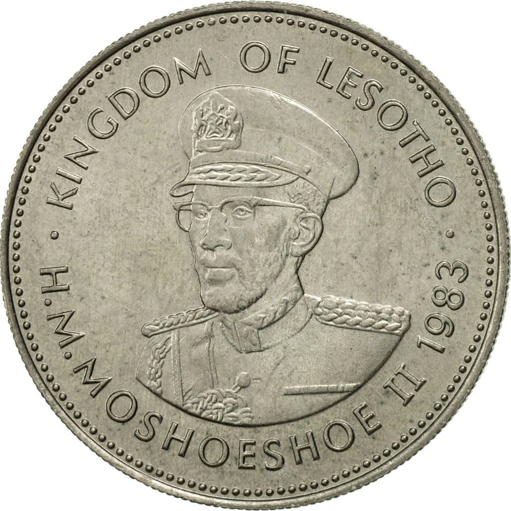 Lesotho | 50 Lisente Coin | Equestrian | Km:21 | 1979 - 1989