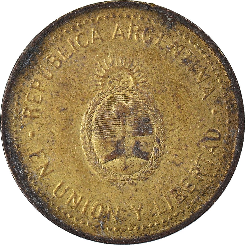 Argentina 10 Centavos | Rising Sun | Pike | Phrygian Cap Coin | KM107a | 2006 - 2011