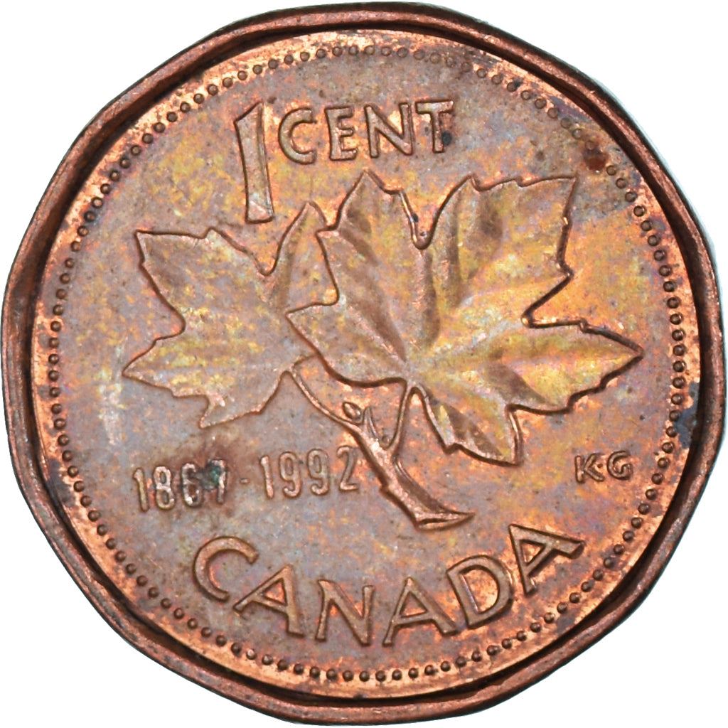 Canada | 1 Cent Coin | Bronze | Confederation | KM:204 | 1992