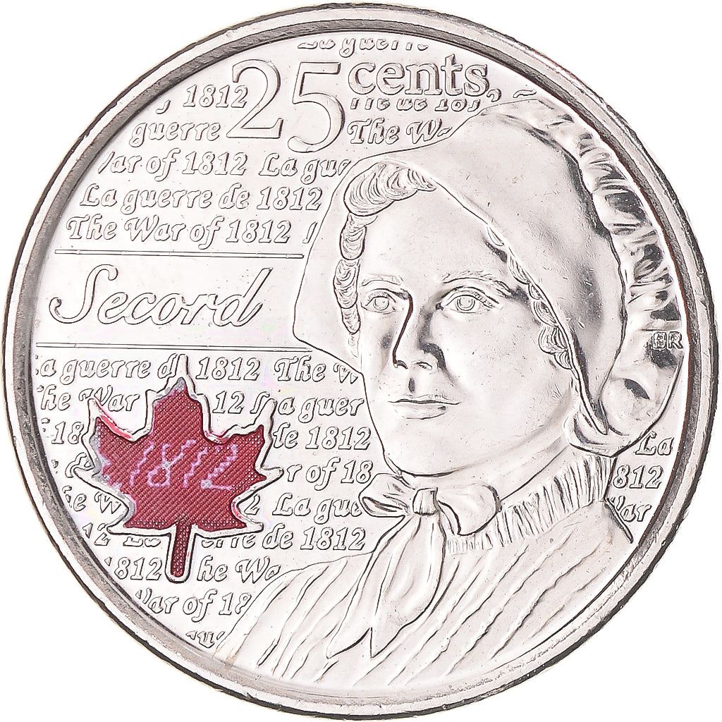 Canada | 25 Cents Coin | Laura Secord | Nickel plated steel | KM:1700a | 2013