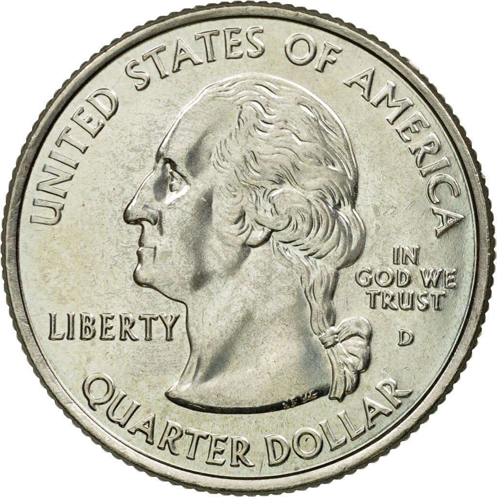 United States | 1/4 Dollar Coin | Schoolhouse | Km:358 | 2004