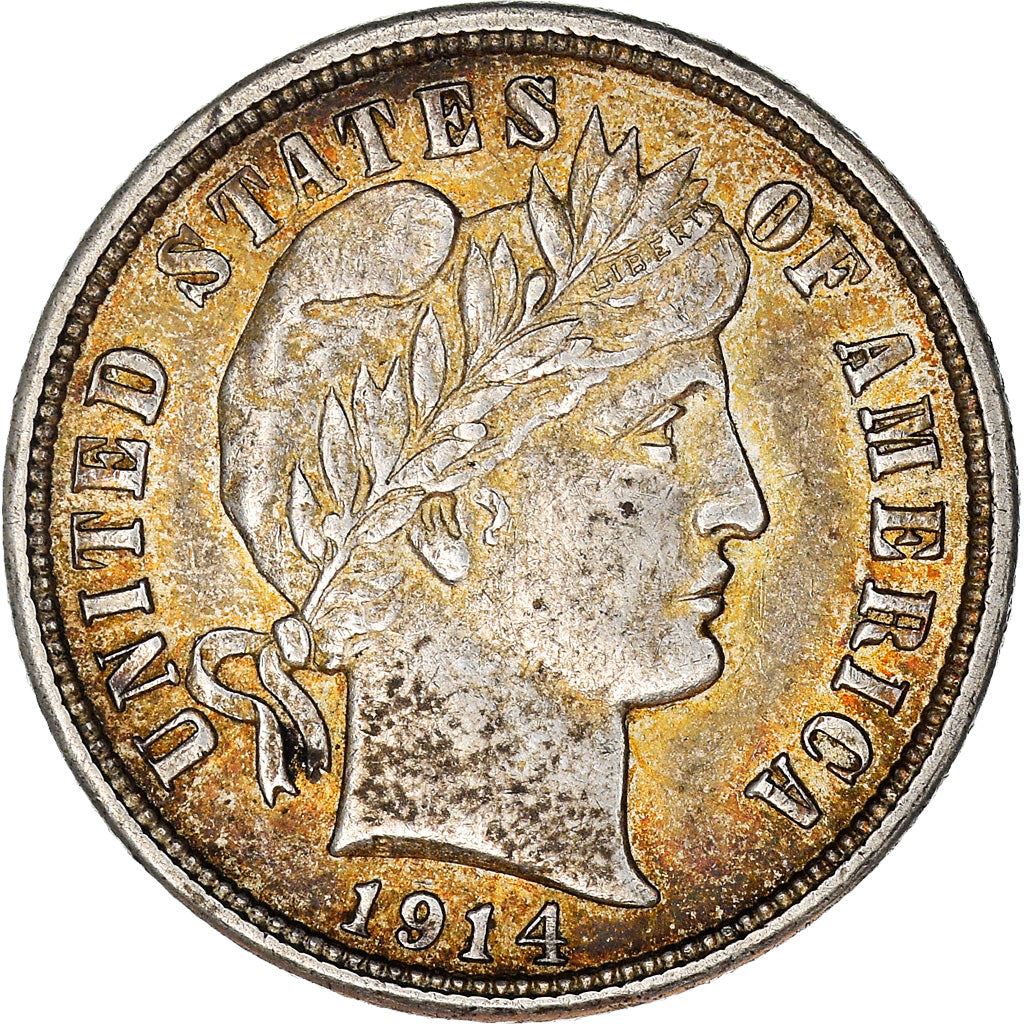 Stati Uniti | 1 moneta da dieci centesimi | Barber Dime | KM:113 | 1892 - 1916