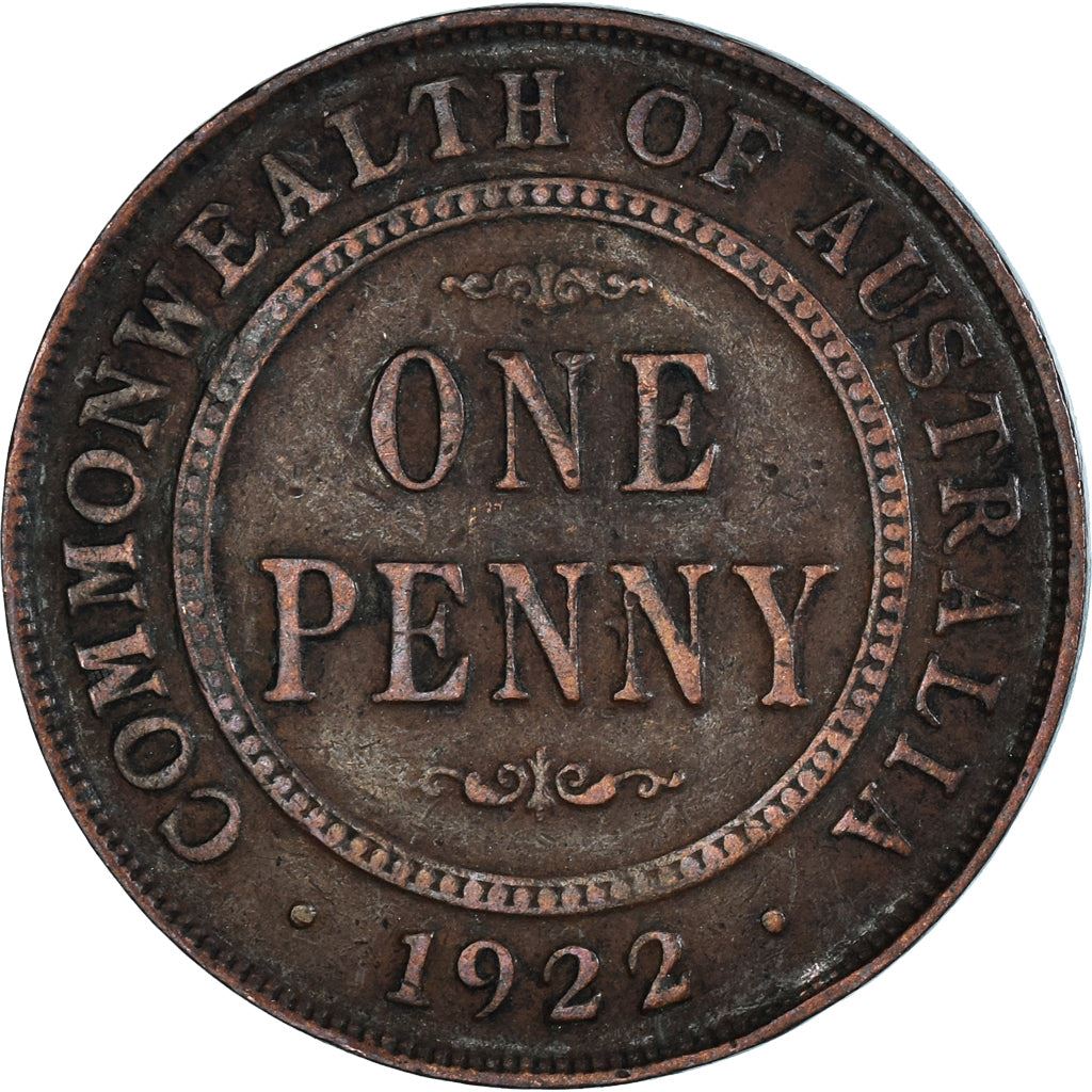 Australia | 1 Penny Coin | George V | Km:23 | 1911 - 1936