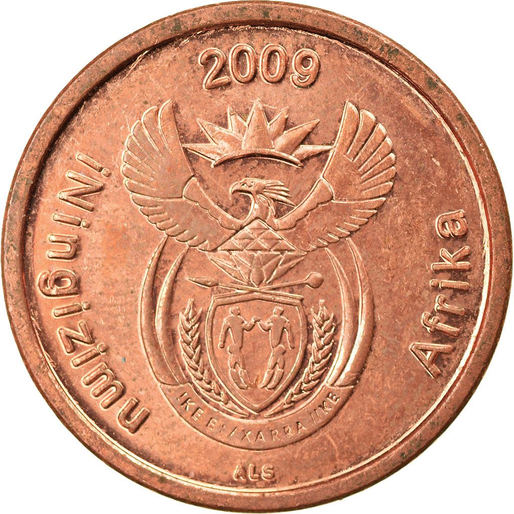 South Africa 5 Cents Zulu Legend - iNingizimu Afrika Coin KM464 2009