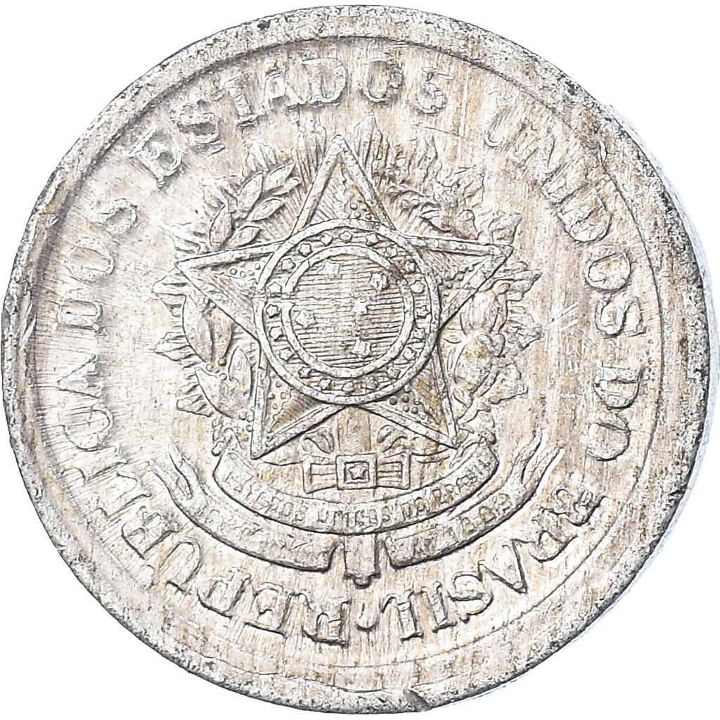 Brazil | 10 Centavos Coin | Star | Km:564 | 1956 - 1961