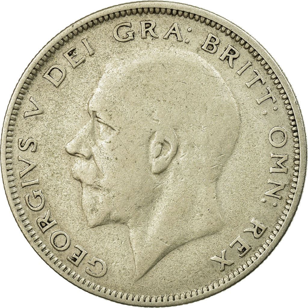 United Kingdom | 1/2 Crown Coin | George V | KM:835 | 1927 - 1936