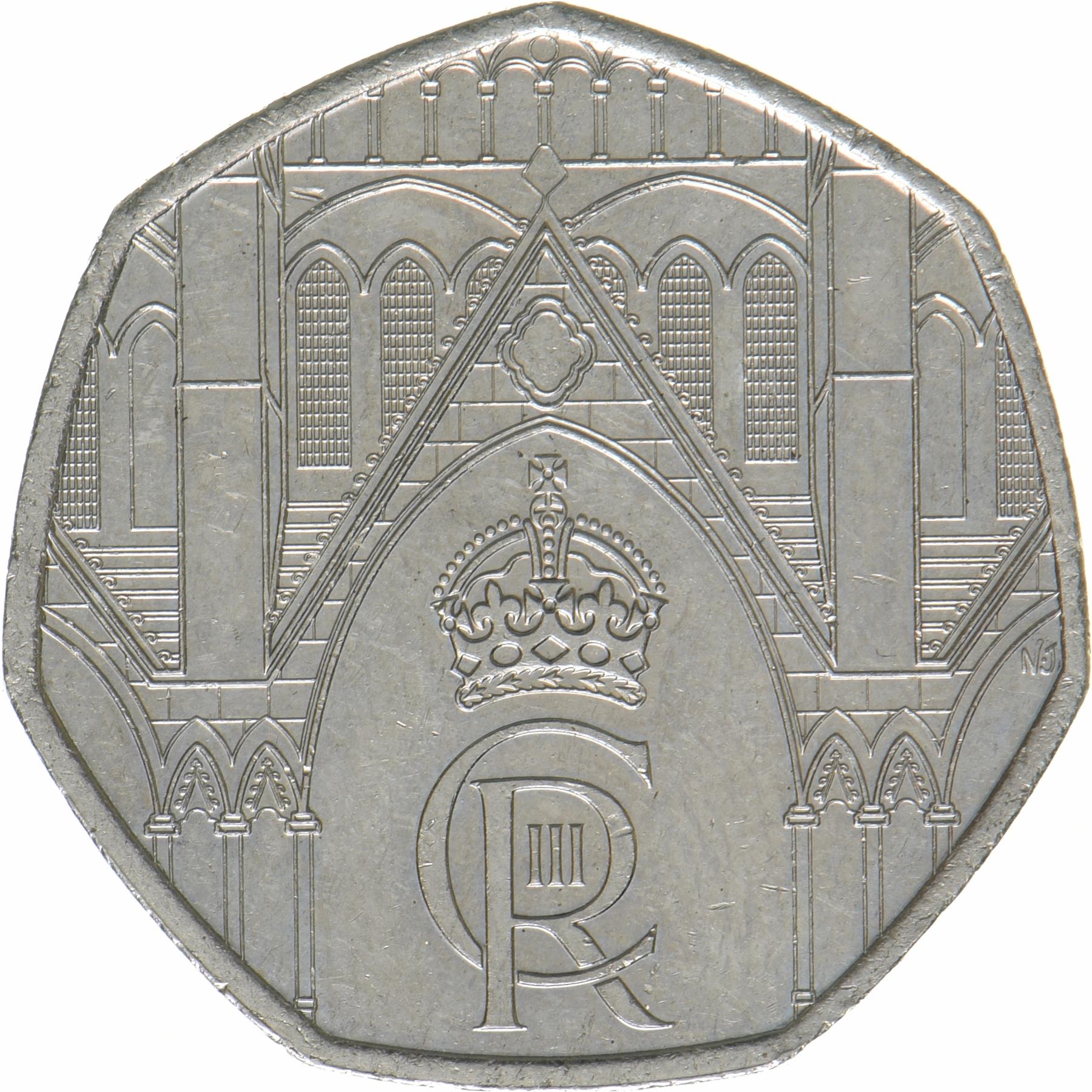 United Kingdom | 50 Pence Coin | Coronation | 2023