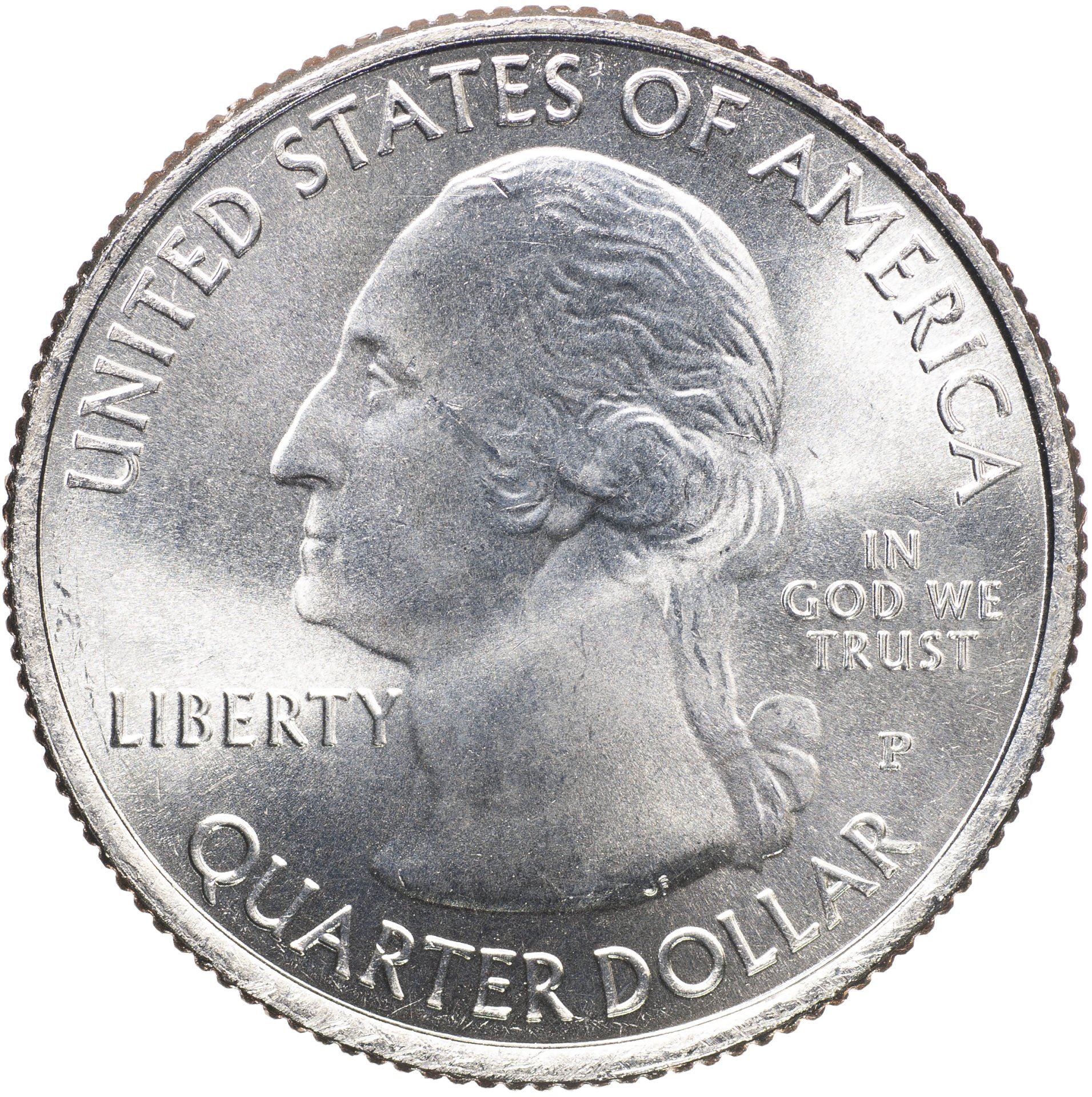 United States | 1/4 Dollar Coin | Mount Rushmore | Km:546 | 2013