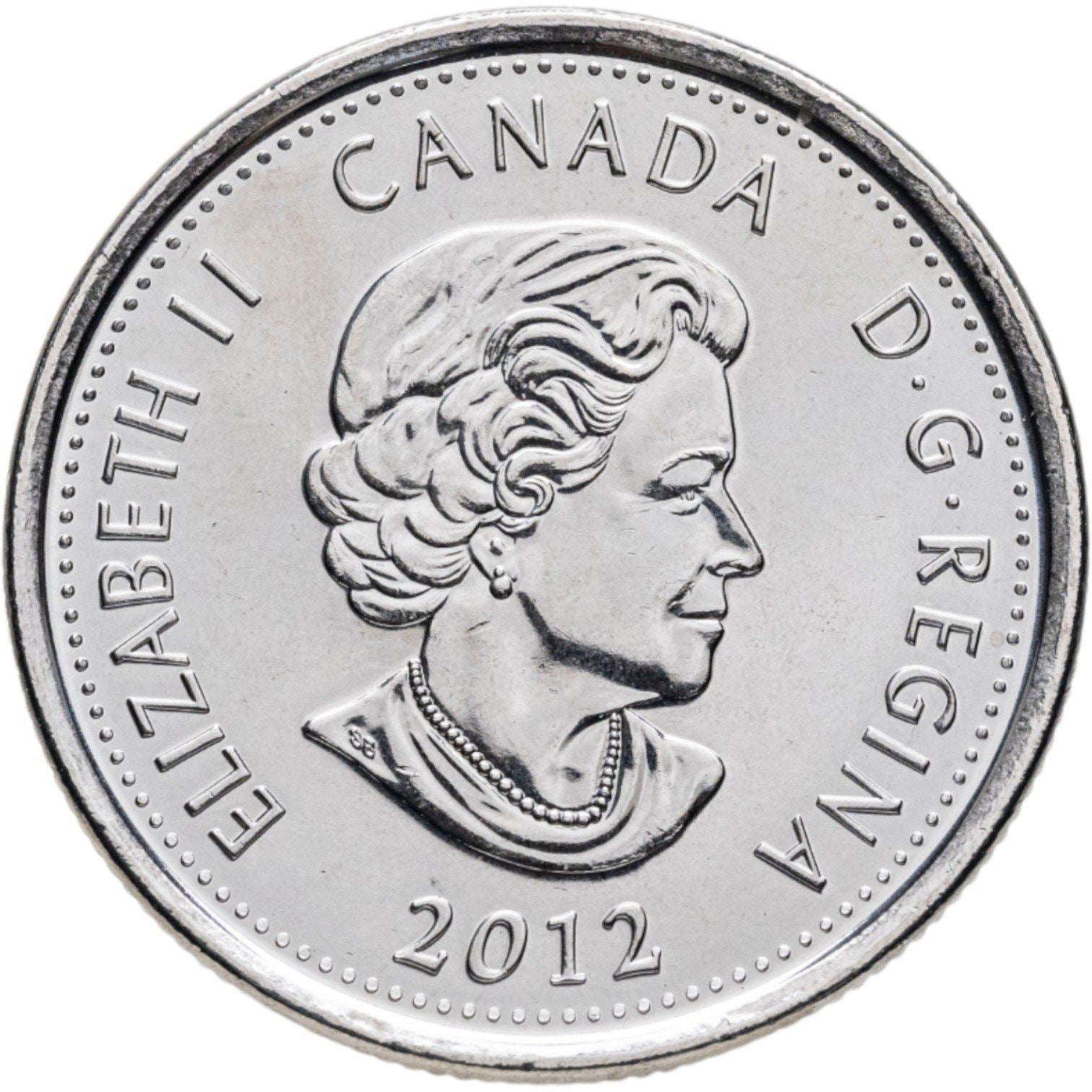 Canada | 25 Cents Coin | Sir Isaac Brock | KM:1322 | 2012