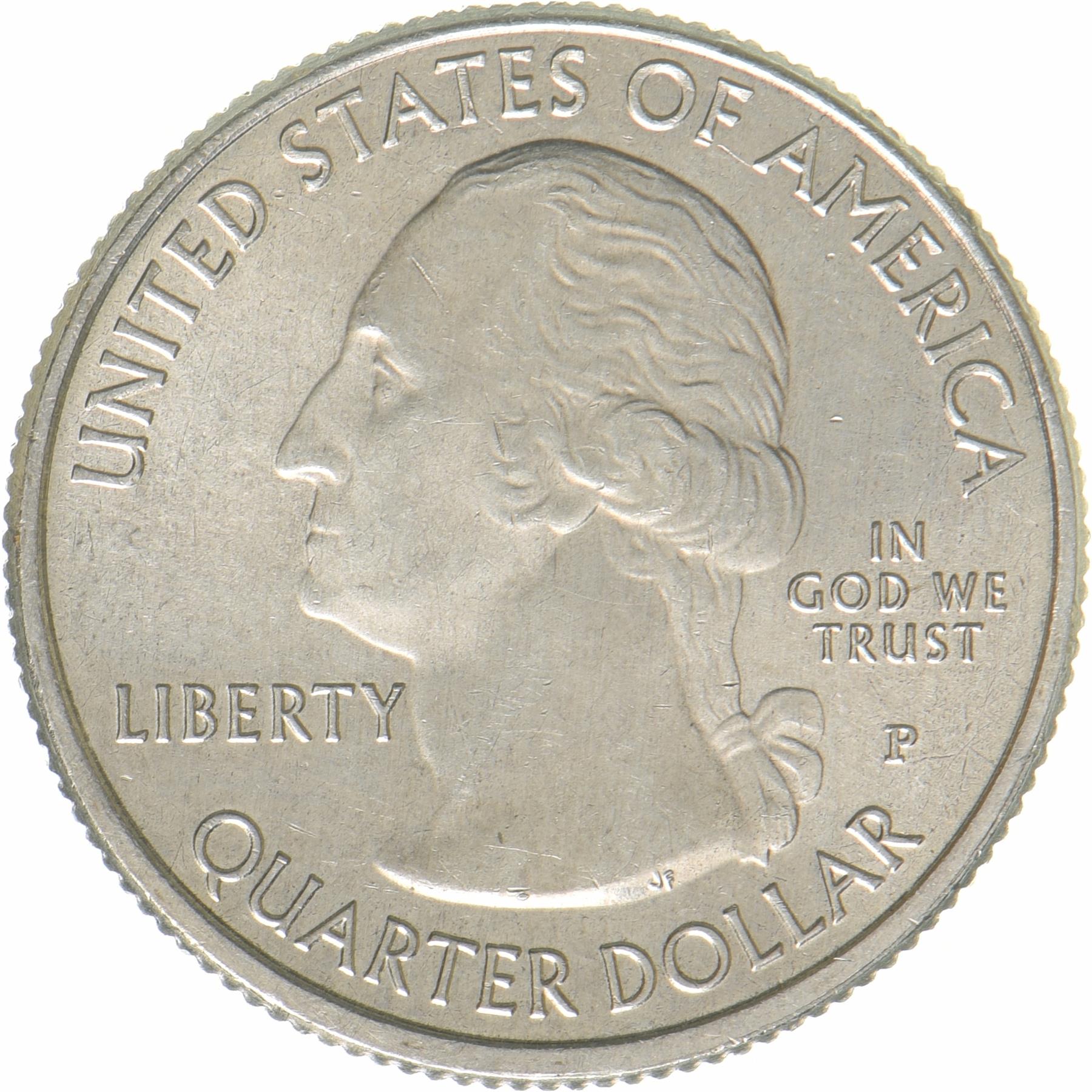 United States | 1/4 Dollar Coin | George Rogers Clark | KM:657 | 2017