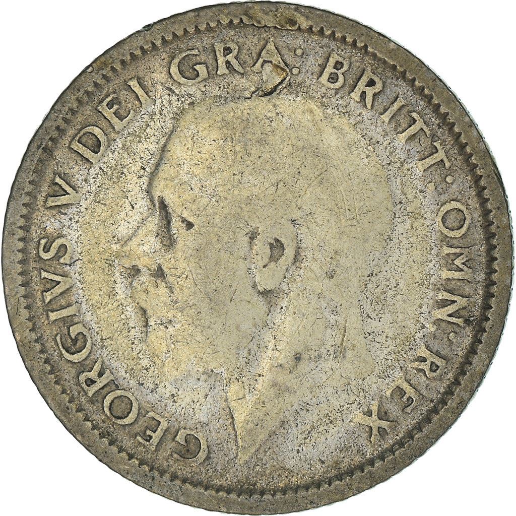 United Kingdom | 6 Pence Coin | George V | Km:815A | 1920 - 1926