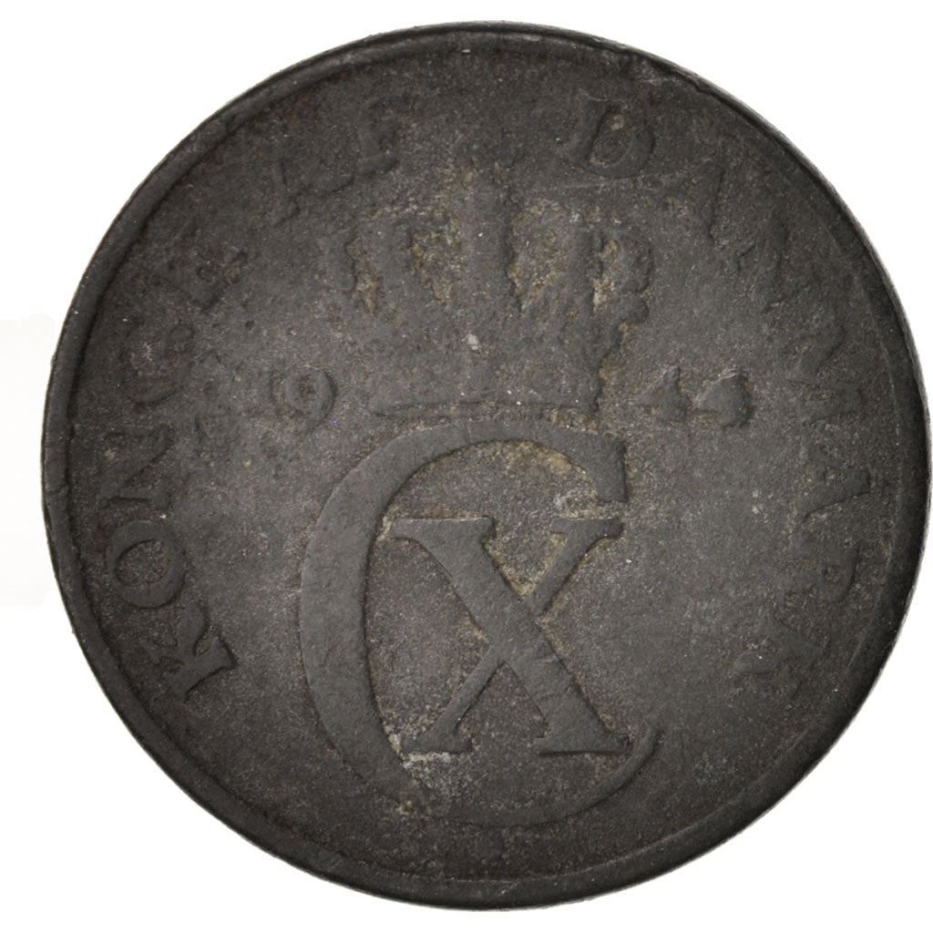 Denmark | 1 Ore Coin | Monogram | Km:832 | 1941 - 1946