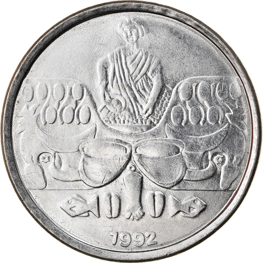 Brazil | 50 Cruzeiros Coin | Market Woman | Km:620 | 1990 - 1992
