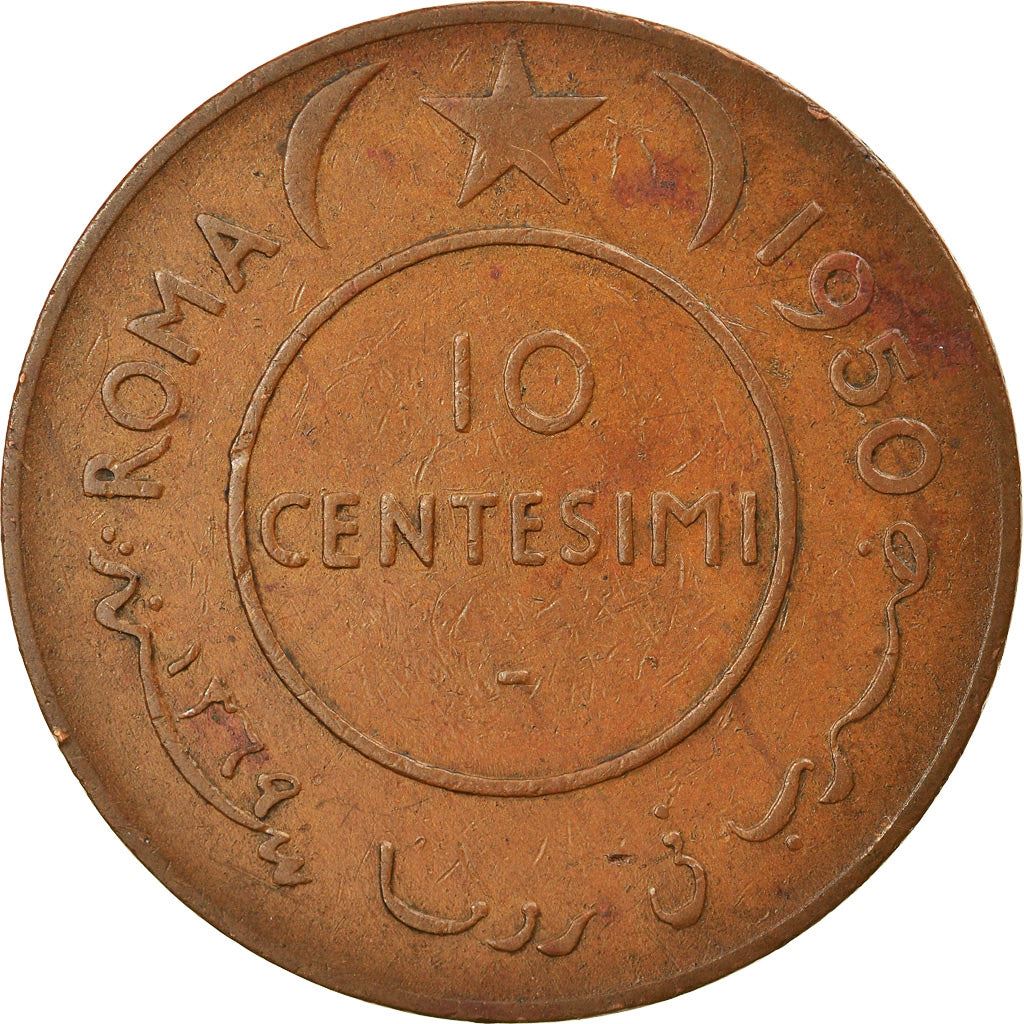 Somalia | 10 Centesimi Coin | Elephant | Km:3 | 1950