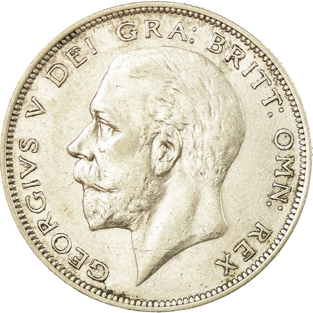 United Kingdom | 1/2 Crown Coin | George V | KM:835 | 1927 - 1936