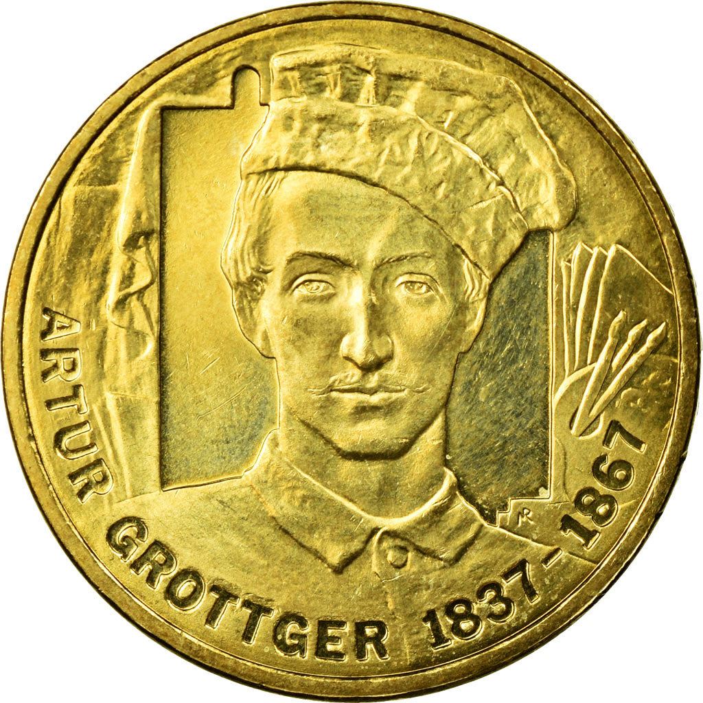 Poland | 2 Zlotys Coin | Artur Grottger | Y:746 | 2010