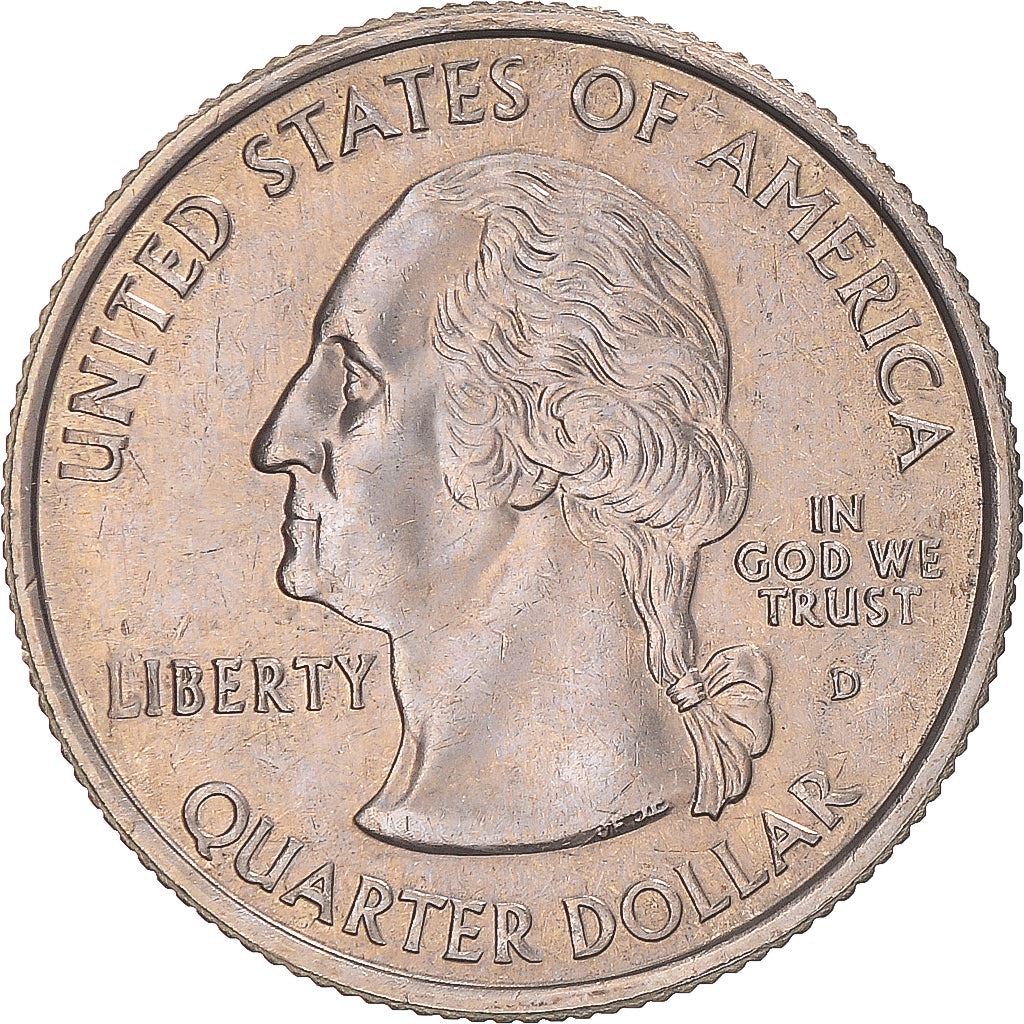 United States | 1/4 Dollar Coin | Alaska | Km:424 | 2008