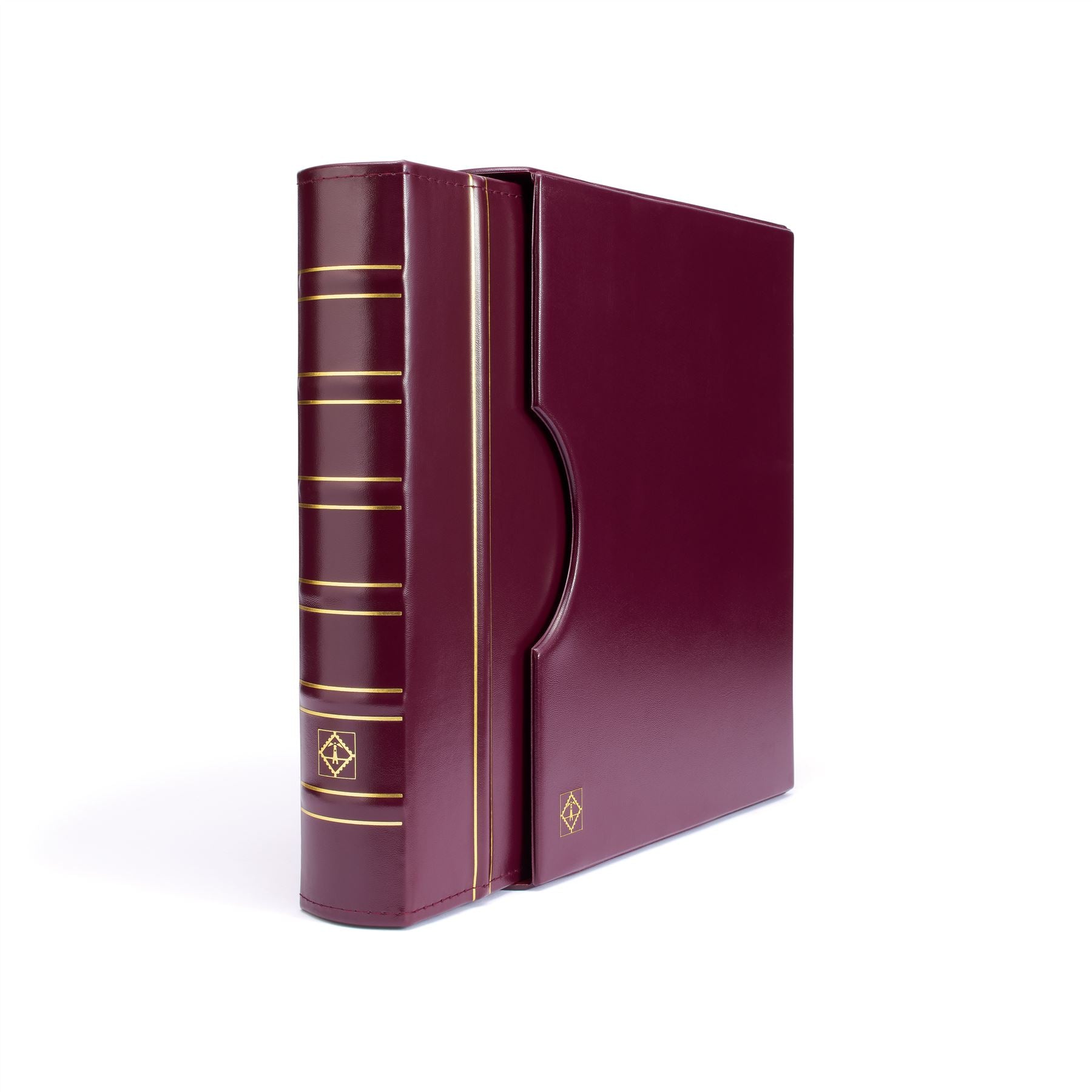 GRANDE CLASSIC Ring Binder with Slipcase | Coin and Banknote Album | Up to 60 Sheet Capacity | 4 Color Options